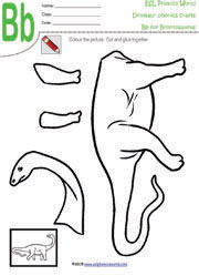 brontosaurus-worksheet